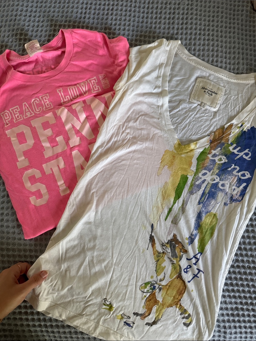 Y2K PINK & Abercrombie shirt bundle